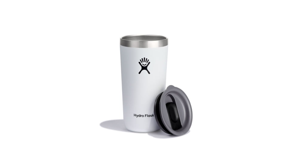Hydro Flask 12 oz All Around Tumbler, White, T12CP110