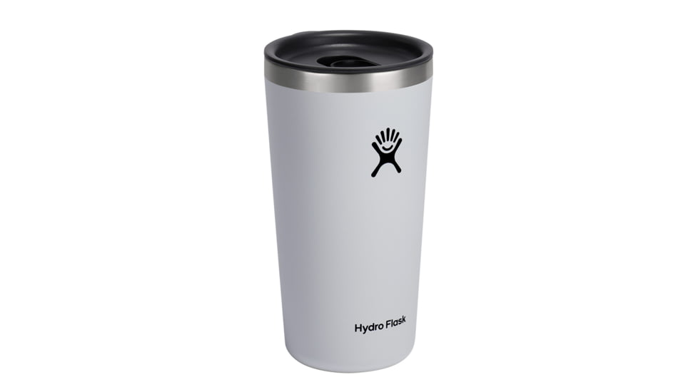 Hydro Flask 20 oz All Around Tumbler, White, 20 oz, T20CPB110