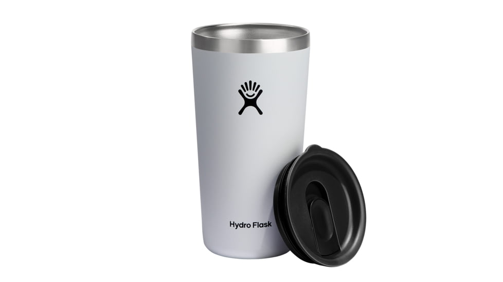 Hydro Flask 20 oz All Around Tumbler, White, 20 oz, T20CPB110