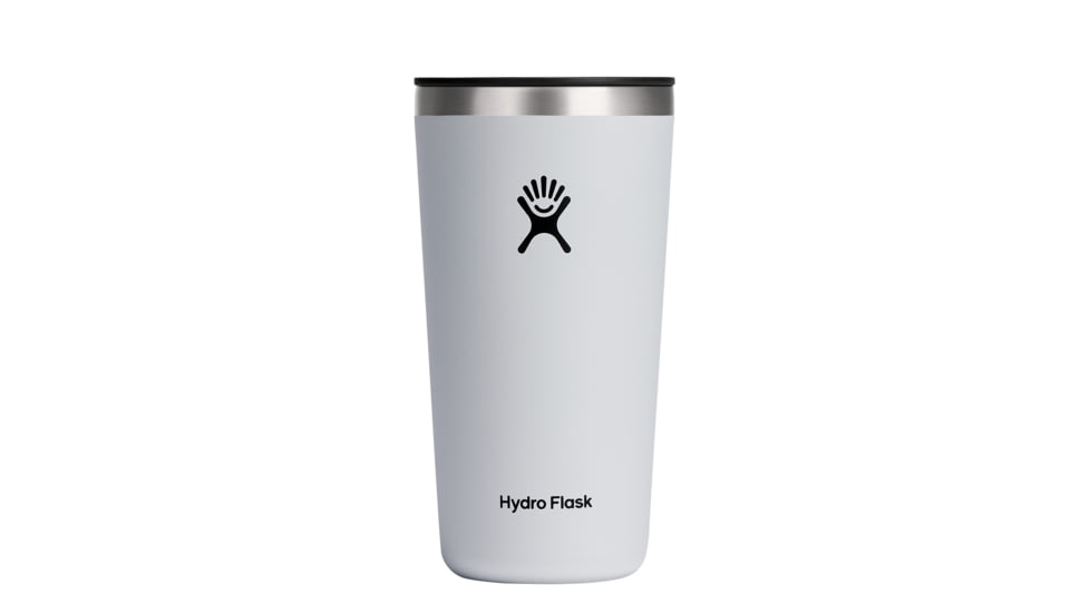 Hydro Flask 20 oz All Around Tumbler, White, 20 oz, T20CPB110