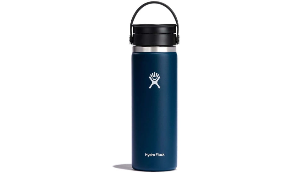 Hydro Flask 20 oz. Wide Mouth Bottle w/Flex Sip Lid, Indigo, 20 oz, W20BCX464