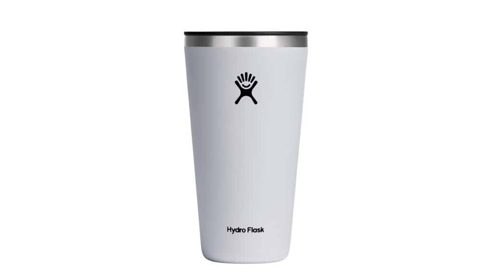 Hydro Flask 28 oz All Around Tumbler, White, 28 oz, T28CPB110