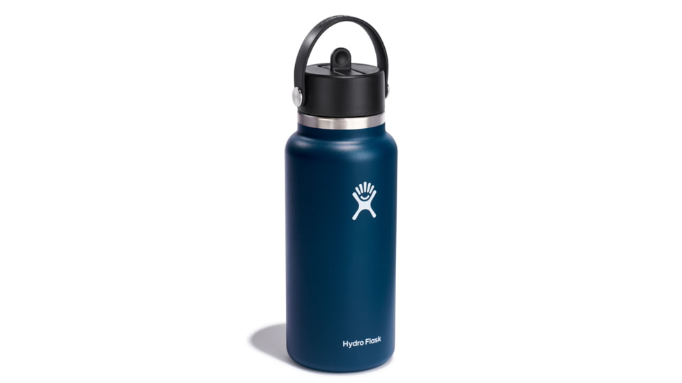 Hydro Flask 32 Oz Wide Flex Straw Cap, Indigo, 32 oz, W32BFS464
