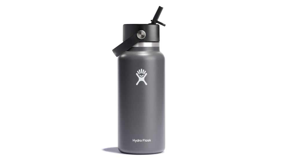 Hydro Flask 32 Oz Wide Flex Straw Cap, Stone, 32 oz, W32BFS010