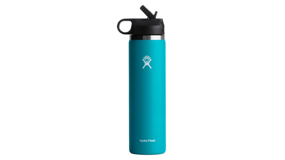 Hydro Flask Wide Mouth w/Straw Lid, Laguna, 24 oz, W24BSW454