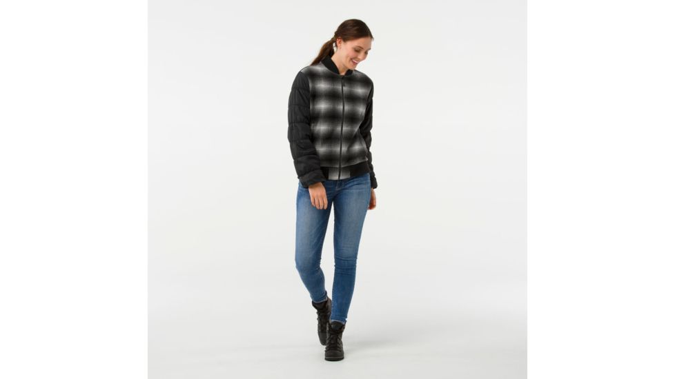 Smartwool Ibera Bomber-Women's, Medium Gray, Extra Small, SW000432052-XS