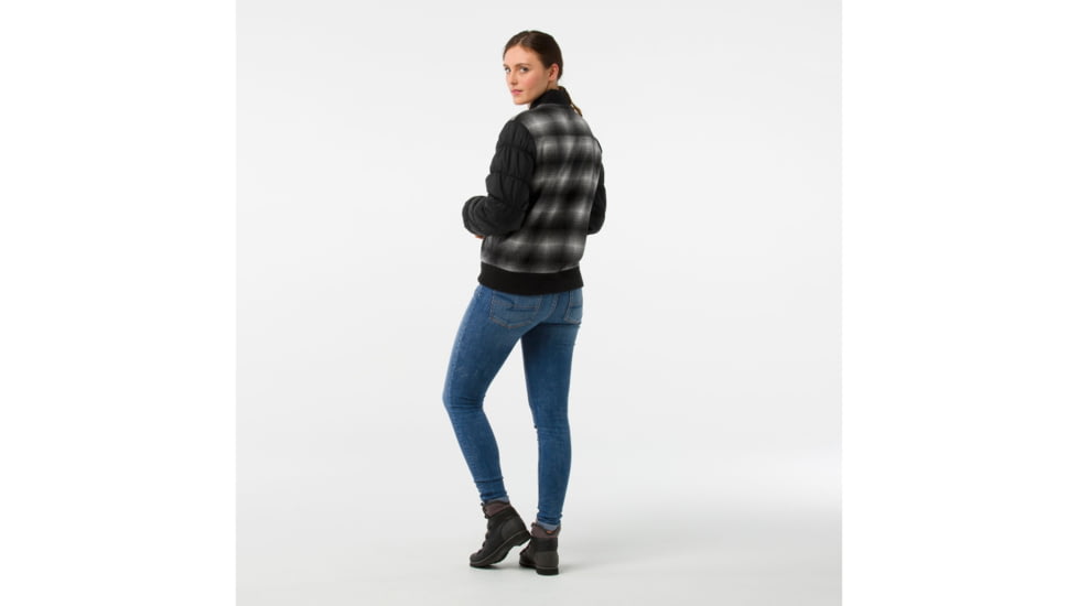 Smartwool Ibera Bomber-Women's, Medium Gray, Extra Small, SW000432052-XS