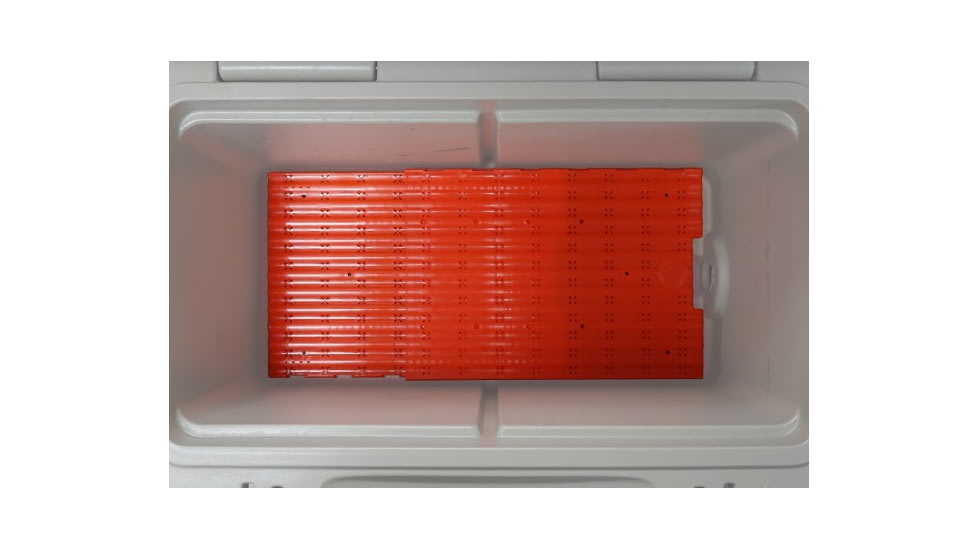 Ice-Olate The Cooler Tray, Orange, Large, CTRAY3