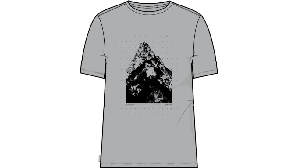Icebreaker 150 Tech Lite II Short Sleeve Peak Grid T-Shirt - Men's, Ether, Medium, IB0A56RB568M