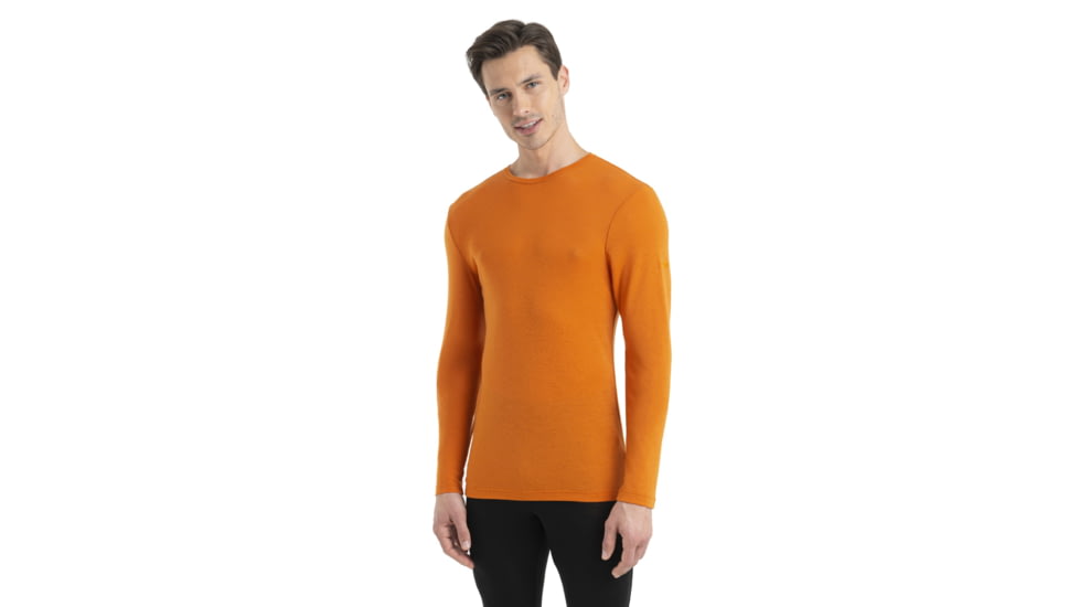 Icebreaker 175 Everyday Long Sleeve Crewe Thermal Top - Men's, Earth, Medium, IB104483865M