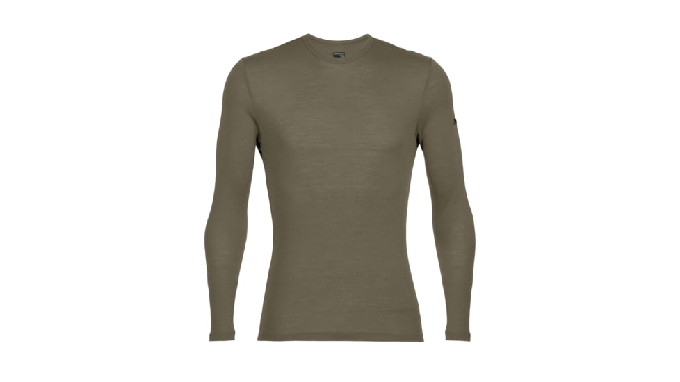 Icebreaker 175 Everyday Long Sleeve Crewe Thermal Top - Mens, Loden, Medium, IB104483069M