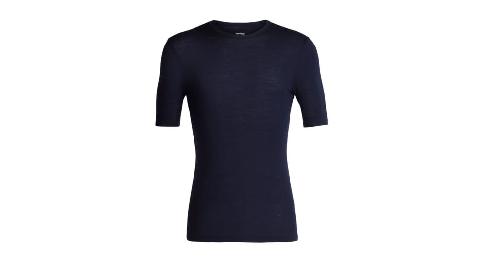 Icebreaker 175 Everyday Short Sleeve Crewe Thermal Top - Men's, Black, Small, IB104482001S