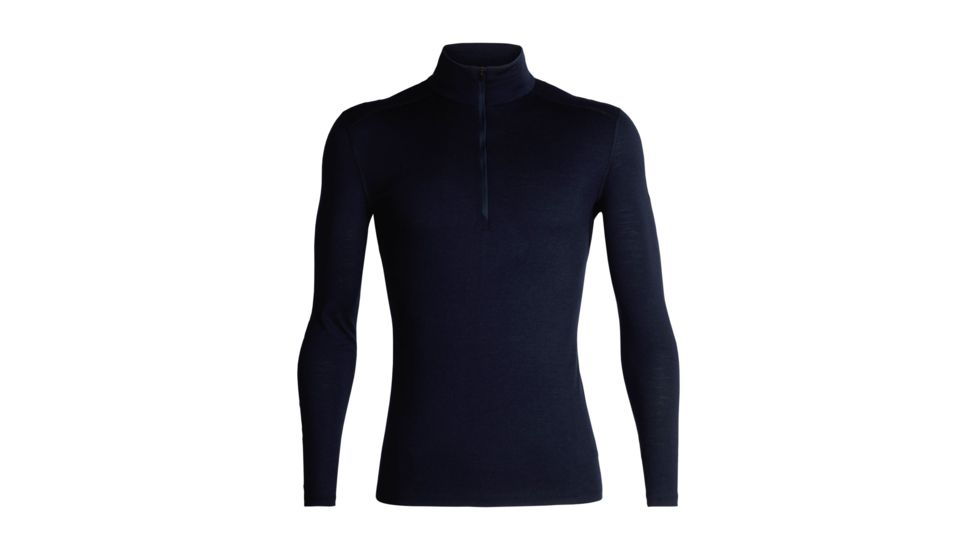 Icebreaker 200 Oasis Long Sleeve Half Zip - Mens, Midnight Navy, Small, 104367401S