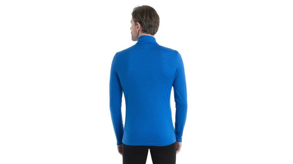 Icebreaker 200 Oasis Long Sleeve Half Zip Thermal Top - Men's, Lazurite, Extra Large, IB104367580XL