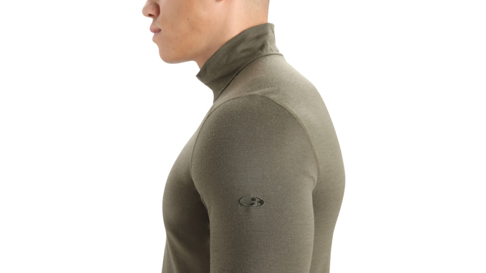 Icebreaker 200 Oasis Long Sleeve Half Zip Thermal Top - Mens, Loden, Large, IB104367069L