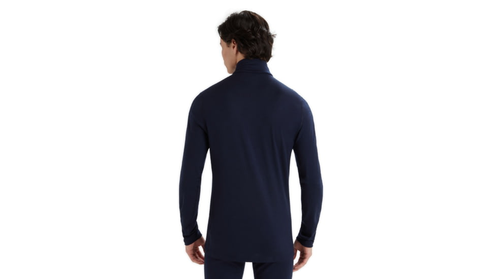 Icebreaker 200 Oasis Long Sleeve Half Zip Thermal Top - Mens, Midnight Navy, Extra Small, IB104367401XS