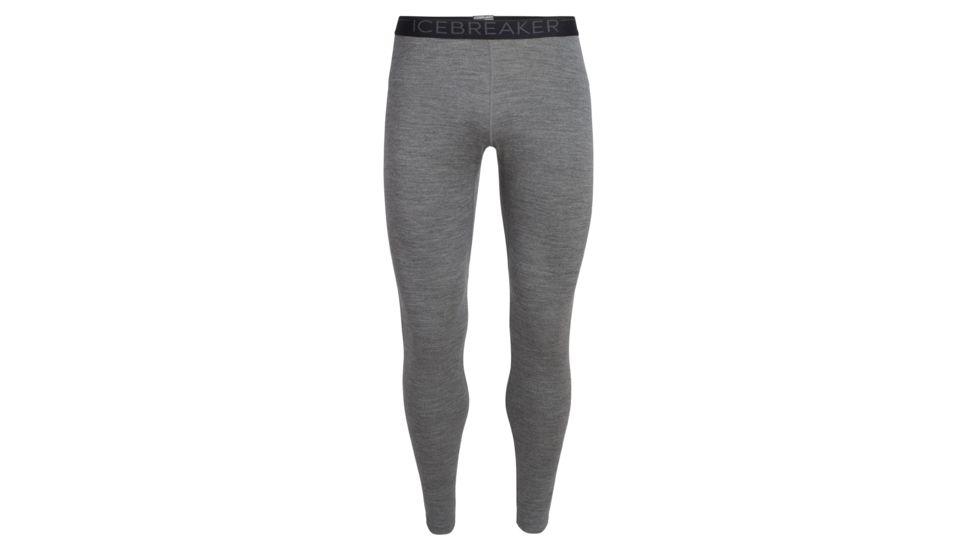Icebreaker Merino 260 Tech Leggings wFly - Men's, Gritstone HTHR, Large, IB104374013L