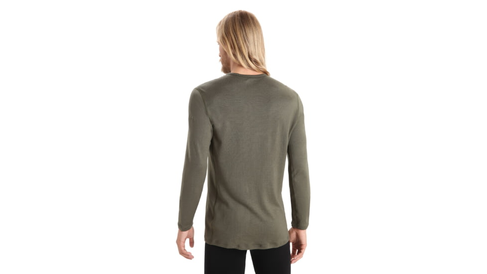 Icebreaker 260 Tech Long Sleeve Crewe Thermal Top - Mens, Loden, Medium, IB104371069M