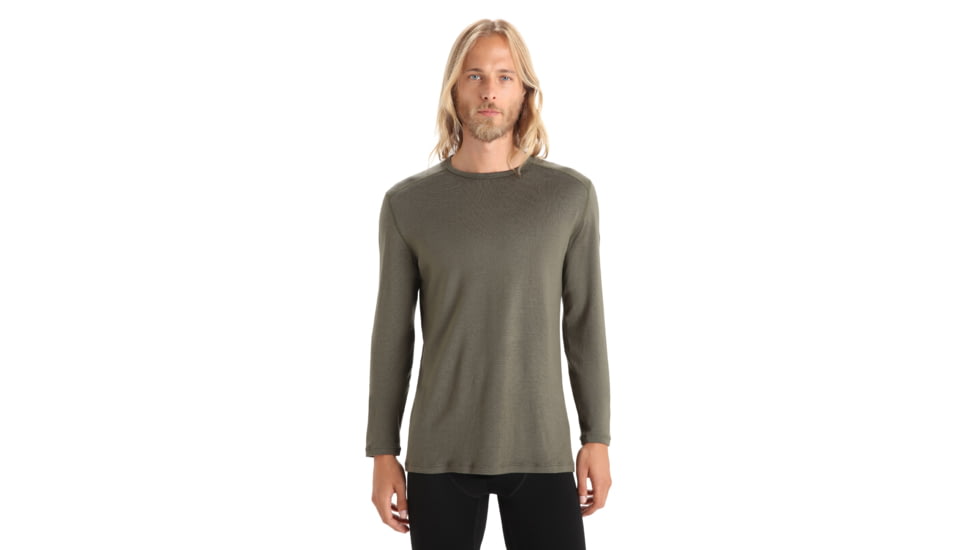 Icebreaker 260 Tech Long Sleeve Crewe Thermal Top - Mens, Loden, Medium, IB104371069M