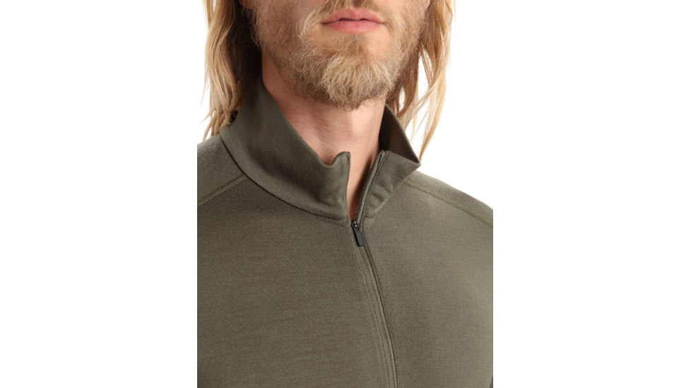 Icebreaker 260 Tech Long Sleeve Half Zip Thermal Top - Mens, Loden, 2XL, IB104372069XXL