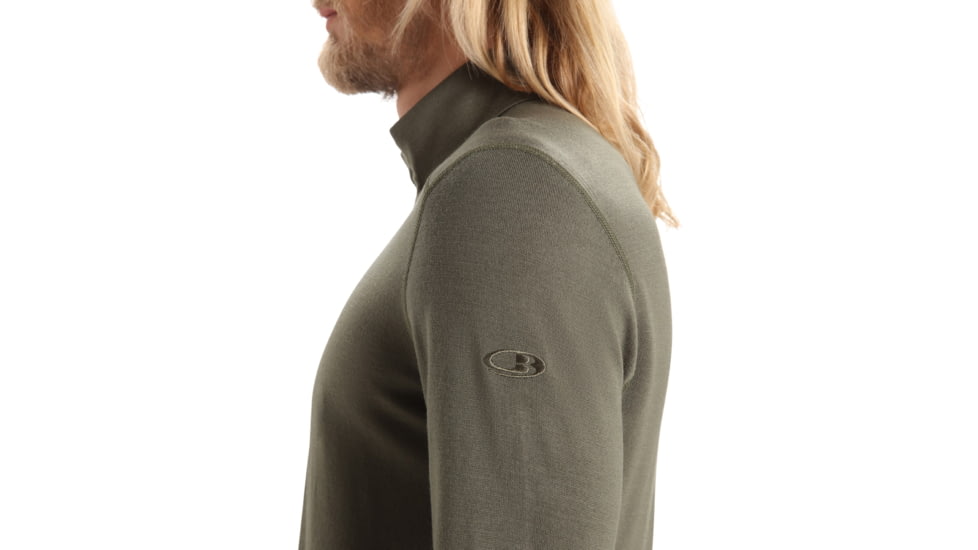 Icebreaker 260 Tech Long Sleeve Half Zip Thermal Top - Mens, Loden, 2XL, IB104372069XXL