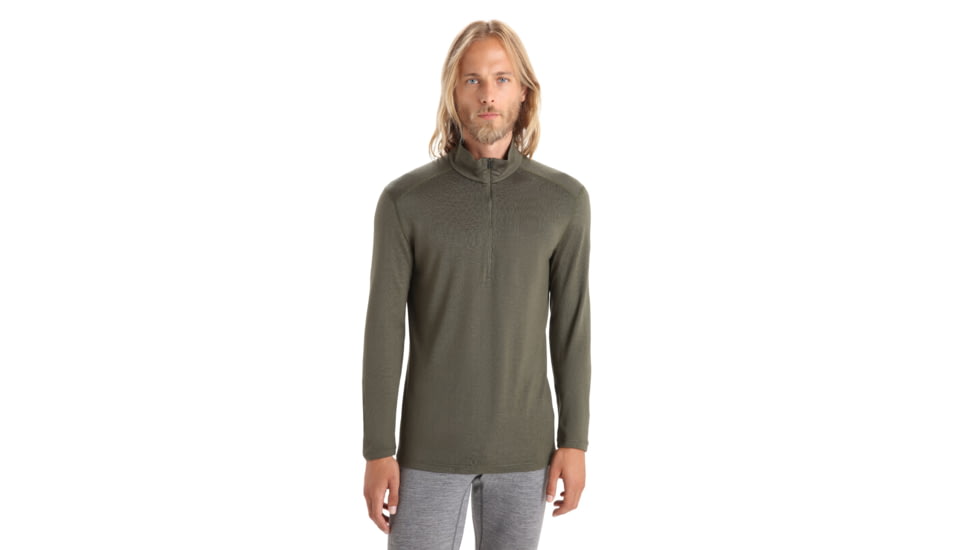 Icebreaker 260 Tech Long Sleeve Half Zip Thermal Top - Men's, Loden, 2XL, IB104372069XXL