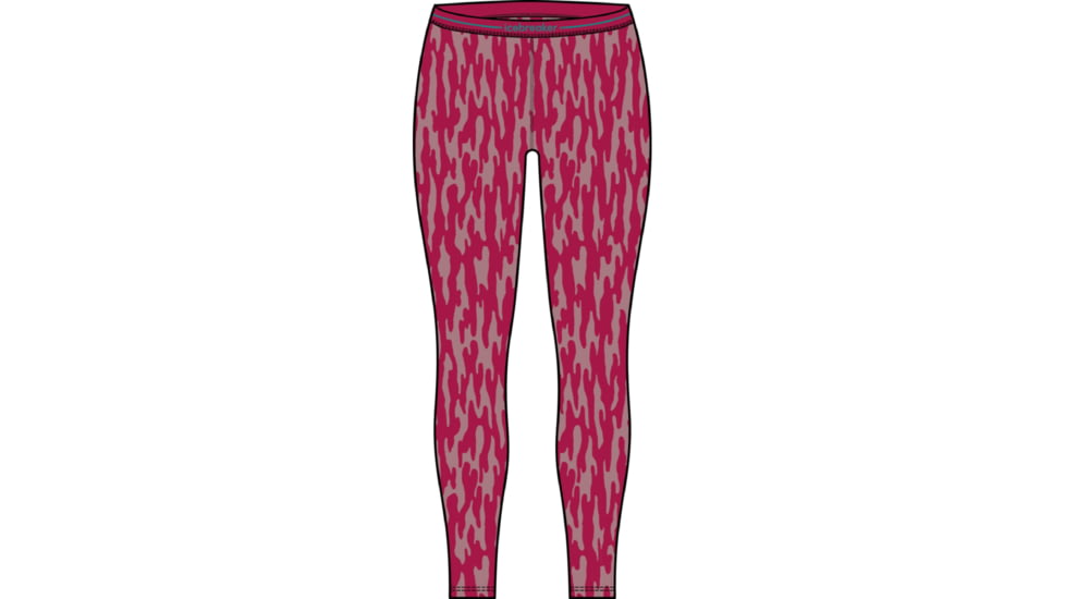Icebreaker 260 Vertex Thermal Glacial Flow Leggings - Women's, Crystal/Electron Pink/J, Small, IB0A56TB914S