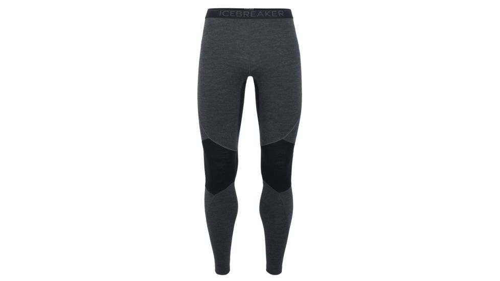 Icebreaker 260 Zone Leggings - Mens, Jet Heather/Black, Extra Large, 104364-001-XL