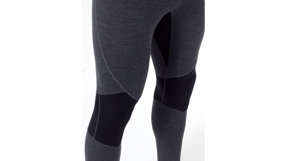 Icebreaker 260 Zone Leggings - Mens, Jet HTHR/Black, Large, 104364A01L
