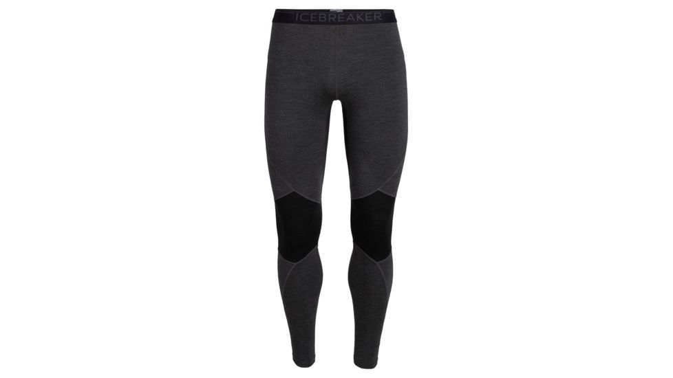 Icebreaker 260 Zone Leggings - Mens, Jet HTHR/Black, Large, 104364A01L