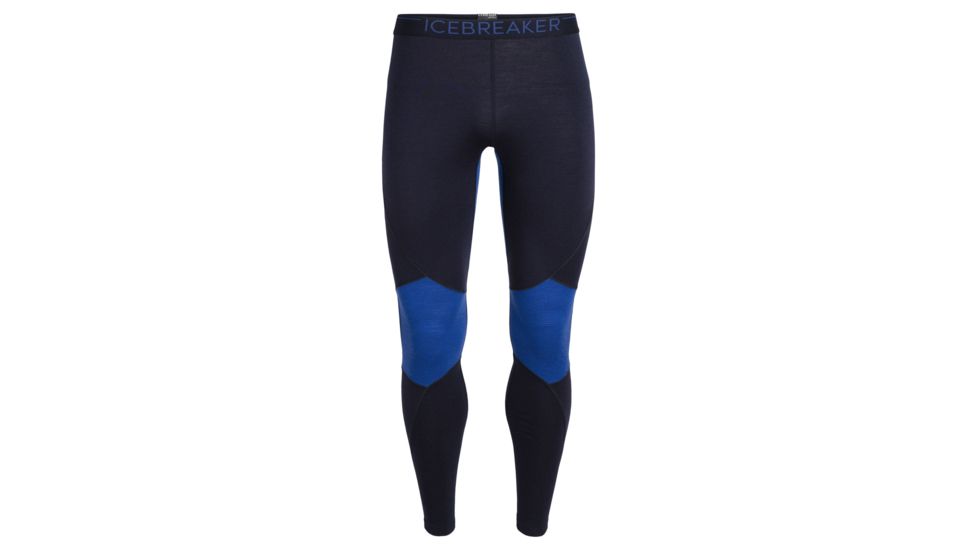 Icebreaker 260 Zone Leggings - Mens, Midnight Navy/SURF, Medium, 104364B04M