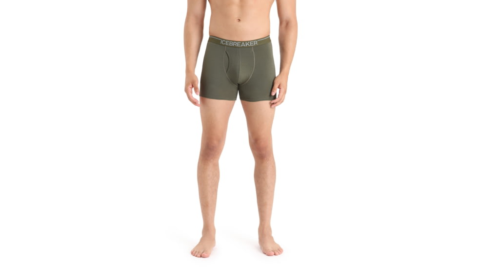 Icebreaker Anatomica Boxers w/ Fly - Mens, Loden, Extra Large, IB103030069XL