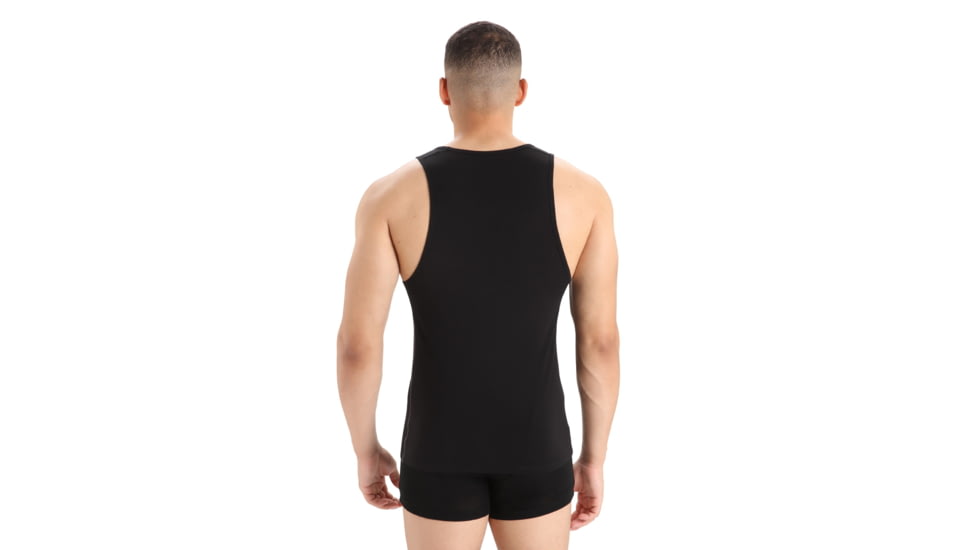 Icebreaker Anatomica Tank Top - Mens, Black, Extra Small, IB103034001XS