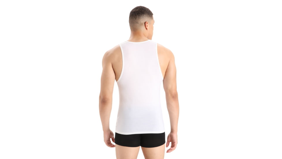 Icebreaker Anatomica Tank Top - Mens, Snow, Extra Small, IB103034104XS
