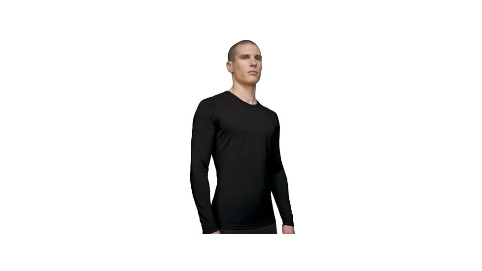 Icebreaker Atlas 150 Long Sleeve Shirt Men's - Black XXL