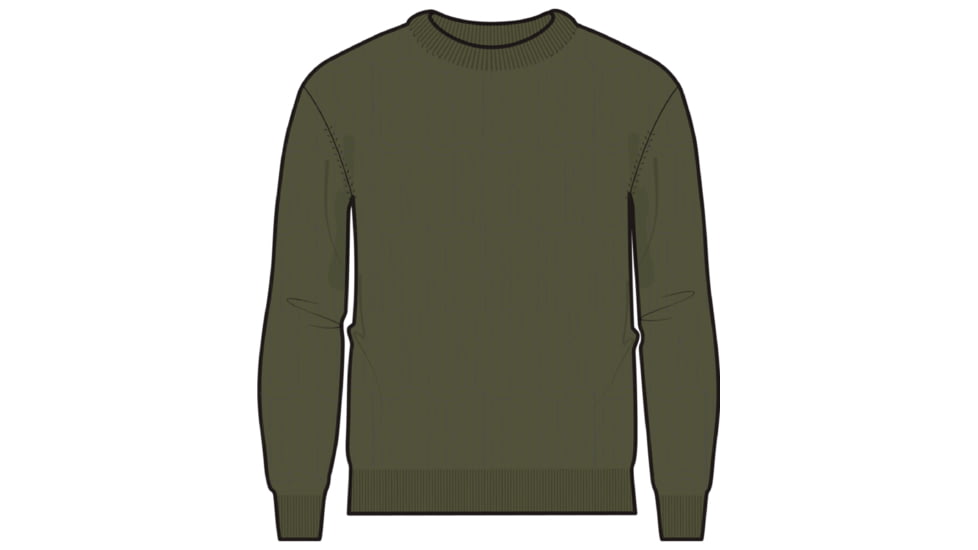 Icebreaker Cable Knit Crewe Sweater - Men's, Loden, Large, IB0A56S5069L