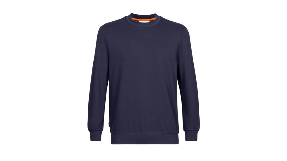 Icebreaker Central II Long Sleeve Sweatshirt - Mens, Midnight Navy, Extra Large, IB0A56KZ401XL