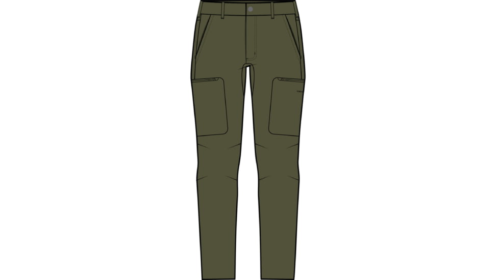 Icebreaker Hike Pants - Women's, Loden, 30US, IB0A56MN06930