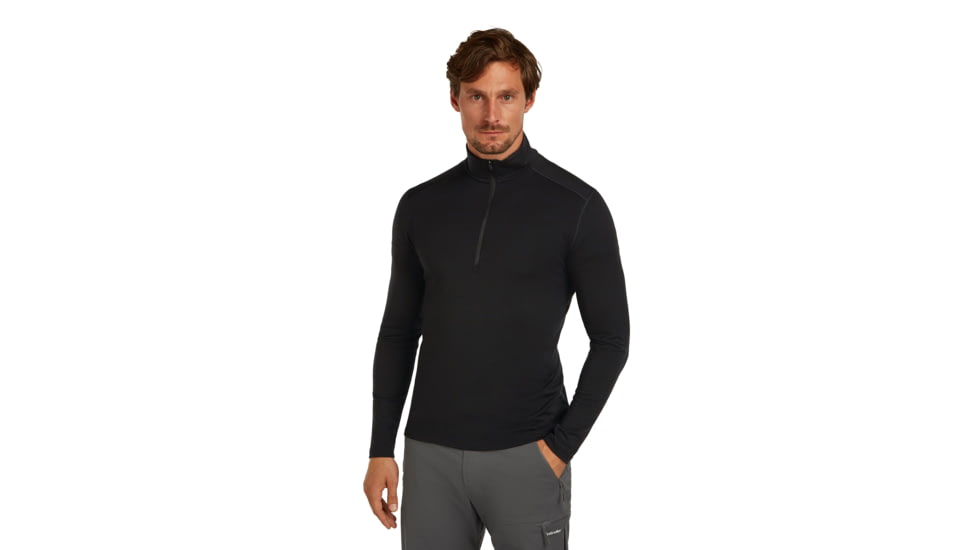 Icebreaker Merino 200 Oasis Long Sleeve Half Zip Thermal Top - Mens