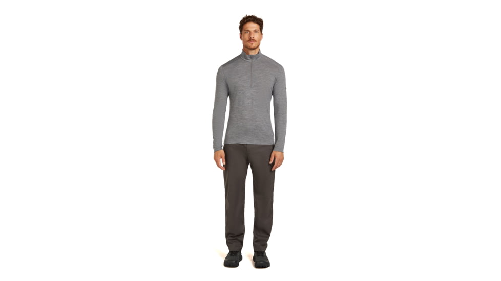 Icebreaker Merino 200 Oasis Long Sleeve Half Zip Thermal Top - Mens