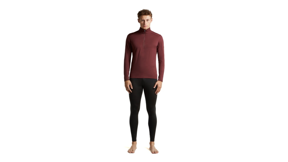 Icebreaker Merino 200 Oasis Long Sleeve Half Zip Thermal Top - Mens