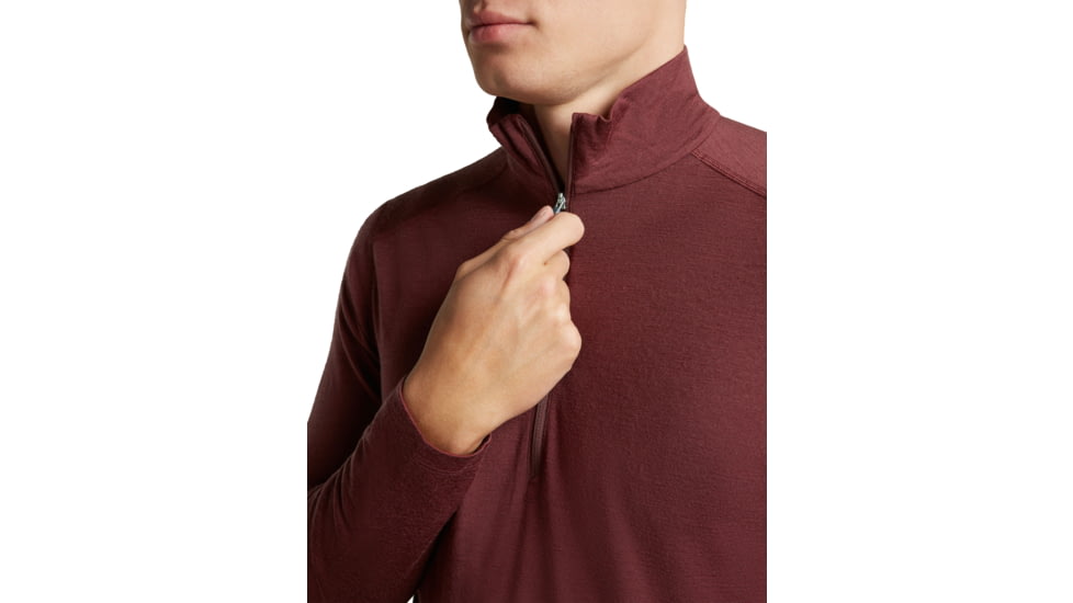 Icebreaker Merino 200 Oasis Long Sleeve Half Zip Thermal Top - Mens