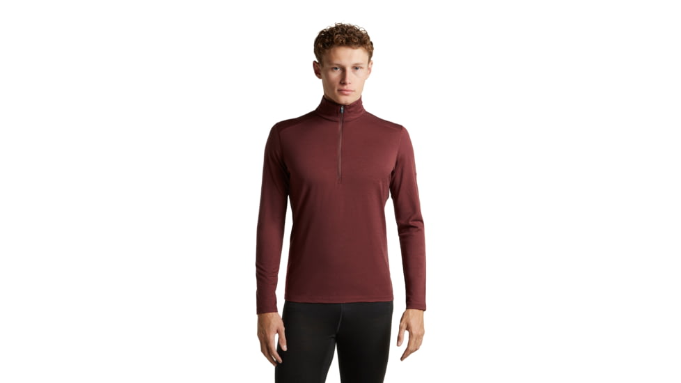 Icebreaker Merino 200 Oasis Long Sleeve Half Zip Thermal Top - Mens