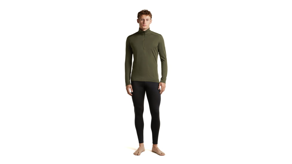 Icebreaker Merino 200 Oasis Long Sleeve Half Zip Thermal Top - Mens
