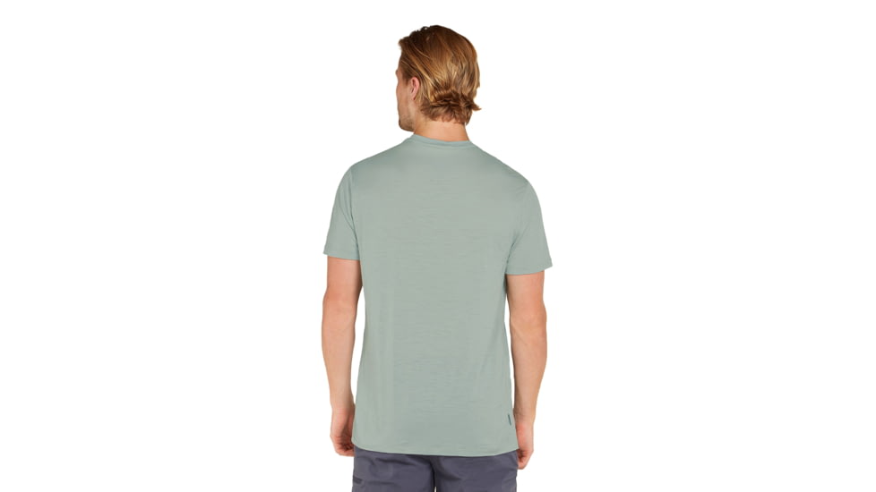 Icebreaker Men Merino 150 Tech Lite SS Tee Camp Essentials, Moss, M, IB0A571X01GM