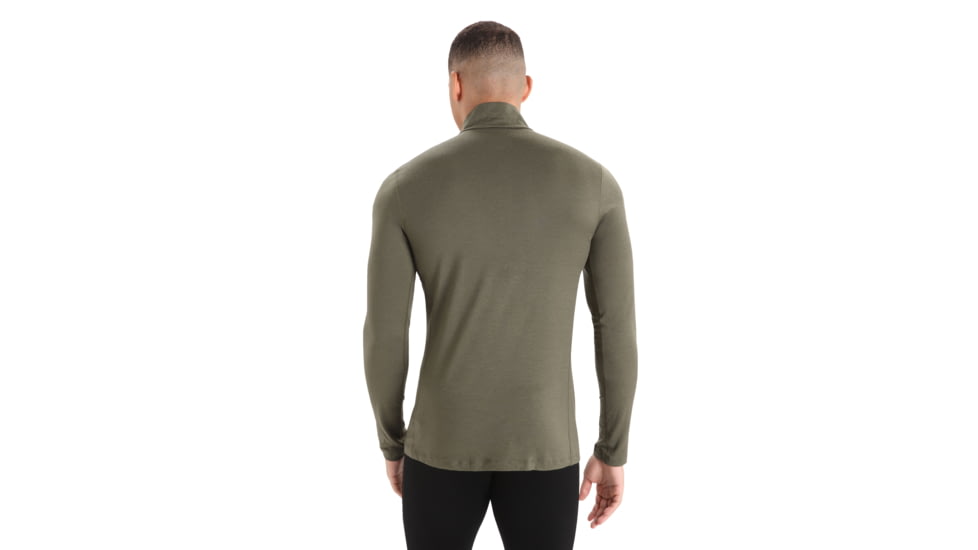 Icebreaker Men Merino 200 Oasis LS Half Zip, Loden, XL, IBB04367069XL
