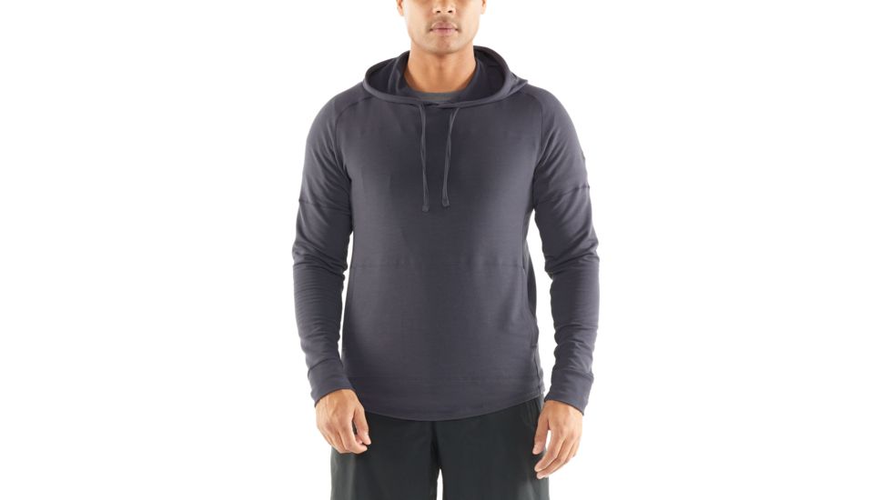 Icebreaker Cool-Lite Momentum Long Sleeve Hood - Men's, Panther, Medium, 103615004M