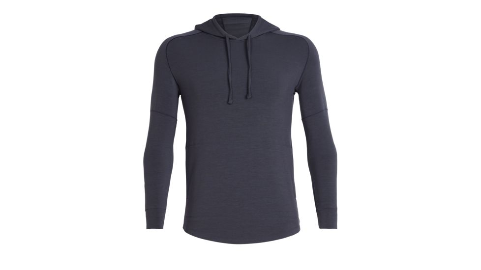 Icebreaker Cool-Lite Momentum Long Sleeve Hood - Men's, Panther, Medium, 103615004M