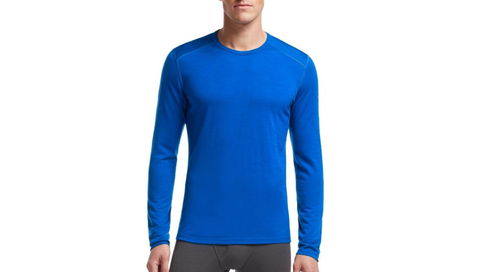 Icebreaker Oasis Long Sleeve Crew Top - Men's-Awesome/Awesome-Medium