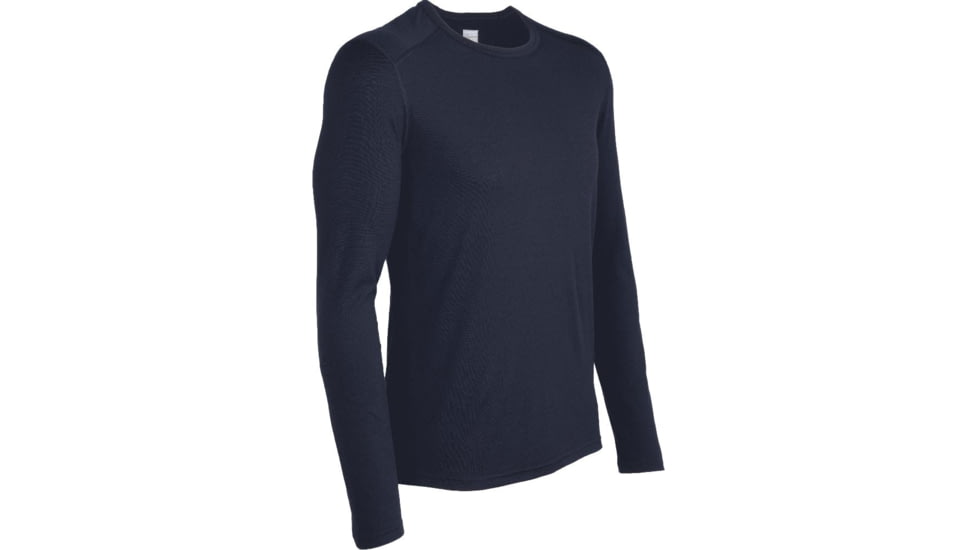 Oasis Long Sleeve Crewe Top - Mens-Admiral-Large